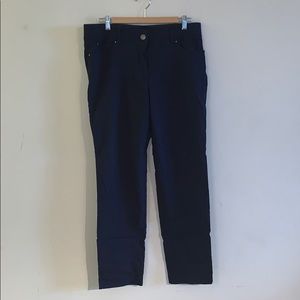 Navy trousers